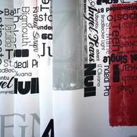 Blind ONTARIO, modern mintás, dimout sötétítő függöny, maradék darabok