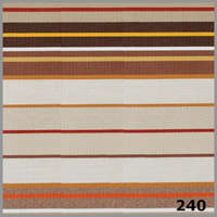 Telasole FIUME, 140 cm széles, 240 csíkos, UV álló, impregnált kültéri vászon