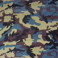 Canvas Terepmintás khaky-zöld pamutvászon