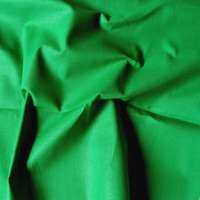 Canvas Uni, egyszínű, zöld pamut vászon - Hospital green