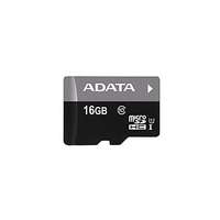 ADATA ADATA MicroSD kártya - 16GB microSDHC UHS-I Class10 (R/W: 80/10 MB/s) + adapter