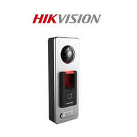 HIKVISION Hikvision Kamerás beléptető terminál - DS-K1T501SF (Mifare13.56Mhz, kártya/ujjlenyomat, RJ45/RS485/WG26/WG34, IP65, I/O)