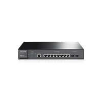 TP-LINK TP-Link Switch Vezérelhető - TL-SG3210 JetStream™ (L2; 8port 1Gbps + 2port gigabit SFP; IPv6)