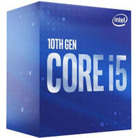 INTEL Intel Processzor - Core i5-10400F (2900Mhz 12MBL3 Cache 14nm 65W skt1200 Comet Lake) BOX No VGA