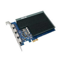 ASUS Asus Videokártya - nVidia GT730-4H-SL-2GD5 (2048MB DDR5, 64bit, 927/5010Mhz, 4xHDMI, Passzív)