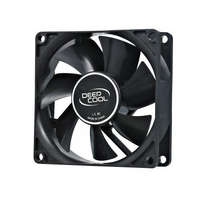 DEEPCOOL DeepCool Cooler 8cm - XFAN 80 (20.3dB; max. 37,03 m3/h; 3pin csatlakozó; 8cm, ház hűtésre)