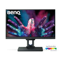 BENQ BenQ Monitor 25" - PD2500Q (IPS, 16:9, 2560x1440, 4ms, 350cd/m2, DP, mDP, HDMI, USB, Speaker, mag.áll, VESA, Pivot)