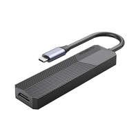 ORICO Orico Notebook Dokkoló - MDK-6P-BK /66/(Bemenet: USB-C, Kimenet: 2xUSB-A/HDMI/SD&TF/USB-C, fekete)