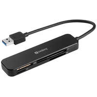 SANDBERG Sandberg Kártyaolvasó - USB 3.0 Pocket Card Reader (USB-A 3.0, SD/SDHC/SDXC/MS/MMC/T-Flash/MicroSD)