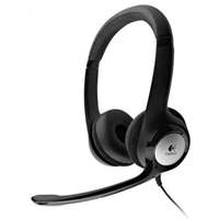 LOGITECH Logitech Fejhallgató - H390 Headset (USB, mikrofon, fekete)