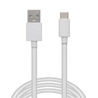 DELIGHT Delight kábel - USB-C töltőkábel (USB-C apa be-/kimenet; 2m, fehér)