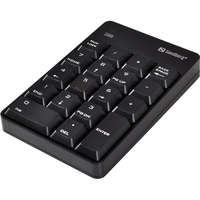 SANDBERG Sandberg Billentyűzet Vezeték Nélküli - Wireless Numeric Keypad 2 (numerikus billentyűzet; fekete)