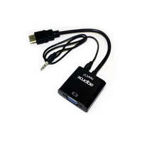 APPROX APPROX Átalakító - HDMI to VGA + AUDIO adapter
