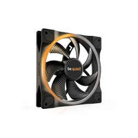 BE QUIET! Be Quiet! Cooler 14cm - LIGHT WINGS 140mm PWM (RGB, 1500rpm, 23,3dB, fekete)