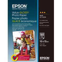 Epson EPSON Fotópapír Value Glossy Photo Paper - 10x15cm - 50 Lap