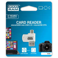 Good Ram GOODRAM Kártyaolvasó OTG 2in1, MicroUSB és USB 2.0