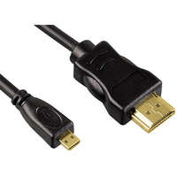 Platinet OMEGA kábel, HDMI v.1.4., arany, 5m, fekete