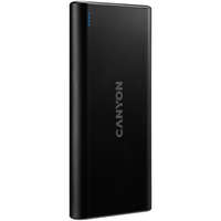 Canyon CANYON Powerbank, 10000mAh, USB-C/microUSB Input, 2xUSB Output, 5V-2,1A, fekete - CNE-CPB1006B