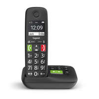 Gigaset GIGASET ECO DECT Telefon E290A fekete, üzenetrögzítő