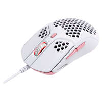 HP HYPERX HP HYPERX Vezetékes Egér Pulsefire Haste - Gaming Mouse White-Pink