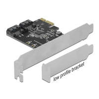 DELOCK DELOCK PCI-E Bővítőkártya 2x SATA 6Gb/s port
