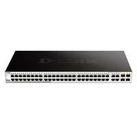 D-Link D-LINK Switch 48x1000Mbps + 4xGigabit SFP Menedzselhető Rackes, DGS-1210-52/E