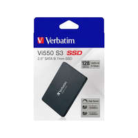 Verbatim VERBATIM SSD (belső memória), 128GB, SATA 3, 430/560MB/s, "Vi550"