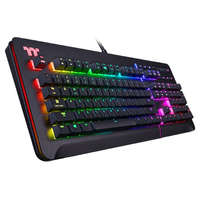 Thermaltake Thermaltake TT eSports Level 20 RGB (Cherry MX speed Silver) Mechanical Gaming Keyboard Black US