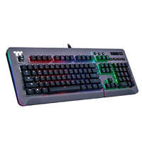 Thermaltake Thermaltake TT eSports Level 20 RGB (Cherry MX speed Silver) Mechanical Gaming Keyboard Titanium US