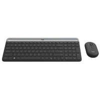 LOGITECH Logitech MK470 Slim Wireless Keyboard and Mouse Combo Black/Silver DE