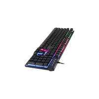 Meetion Meetion K9300 Colorful Rainbow Backlit Gaming Keyboard Black HU