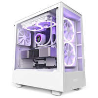 NZXT NZXT H5 Elite RGB Tempered Glass White