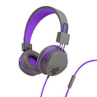 JLab JLab JBuddies Studio On-Ear Folding Headset Graphite/Purple