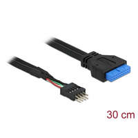 DELOCK DeLock Cable USB 3.0 pin header female > USB 2.0 pin header male 30cm