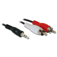 DELOCK DeLock Cable Audio 3.5 mm stereo jack male > 2 x RCA male 1,5m