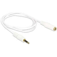 DELOCK DeLock Extension Cable Audio Stereo Jack 3.5 mm male / female IPhone 4 pin 0,5m