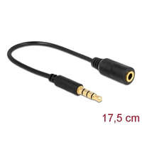 DELOCK DeLock Cable Stereo jack 3.5 mm 4 pin > Stereo plug 3.5 mm 4 pin (changes the pin assignment)