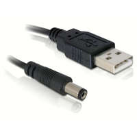 DELOCK DeLock Cable USB Power > DC 5.5 x 2.1mm Male 1m