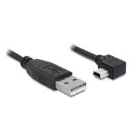 DELOCK DeLock Cable USB 2.0-A male > USB mini-B 5pin male angled 0,5m