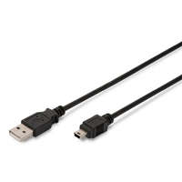 Assmann Assmann USB 2.0 connection cable, type A - mini B (5pin)