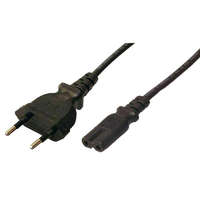 Logilink Logilink CP092 Power cord Euro male to IEC C7 female 1,80m Black