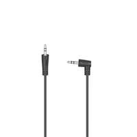 Hama Hama Audio Cable 3.5 mm Jack Plug 90° - 3.5 mm Jack Plug Stereo 0,5m Black