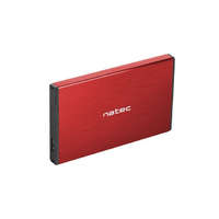 natec natec Rhino Go External HDD Enclosure Red