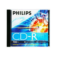 Philips Philips CD-R 80 52x vastag tok 1db/cs (1-es címke)