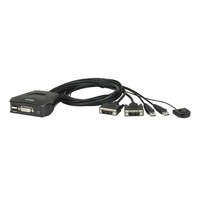 ATEN ATEN CS22D 2-Port USB DVI Cable KVM Switch with Remote Port Selector