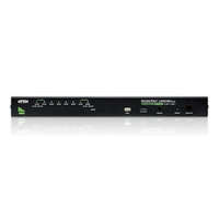 ATEN ATEN CS1708A 8-Port PS/2-USB VGA KVM Switch with Daisy-Chain Port and USB Peripheral Support