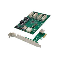 CONCEPTRONIC Conceptronic EMRICK10G PCIe x1 to 4 PCIe x1 Expansion Kit, Riser Card