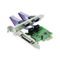 CONCEPTRONIC Conceptronic SPC01G 3-Port Serial Parallel PCIe Card, Parallel x 1, Serial x 2