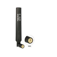 DELOCK DeLock GSM / UMTS Antenna SMA plug 1.0 - 3.5 dBi omnidirectional with tilt joint black