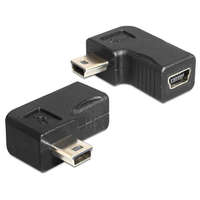 DELOCK DeLock Adapter USB-B mini 5 pin male / female 90°angled